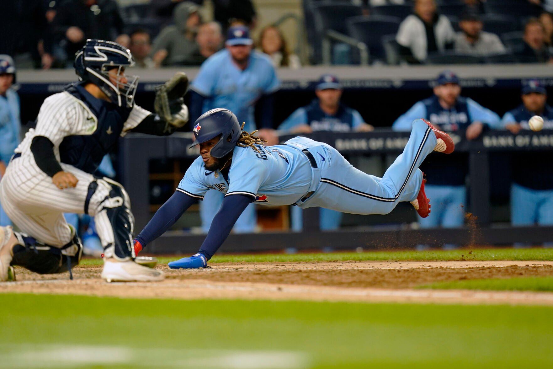 APTOPIX Blue Jays Yankees Baseball